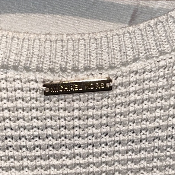 EUC MICHAEL KORS FRINGE BOTTOM SWEATER SIZE MED - Picture 5 of 7